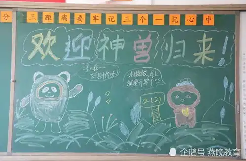 沧州英华学校新学期黑板报已上新,你有被暖到吗