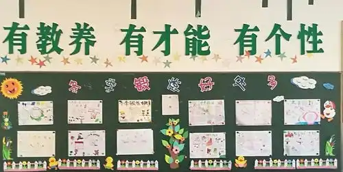 冬日传暖意,教室展才情寻访和爱园最美板报四