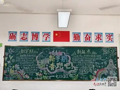 九江市第十一中学开展20242025学年度上学期黑板报展评活动