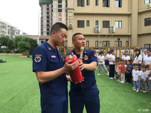 消防宣传走进幼儿园萌娃齐学防火宝典