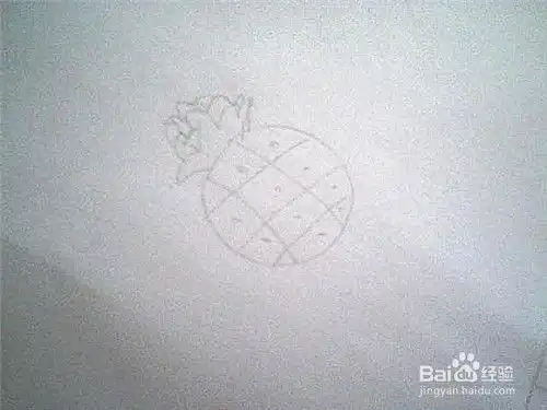 简笔画菠萝怎样画