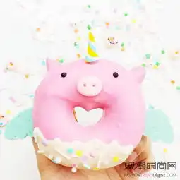 超级可爱的动物甜甜圈让人甚至舍不得下口