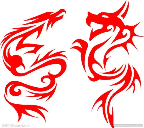 龙图设计图卡通设计