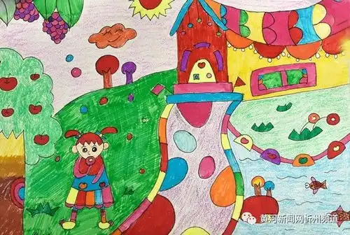 忻州首届中小学生书画大赛入围作品绘画展示三十一