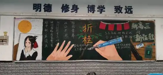 国庆献礼丨板报展才艺,共祝祖国好