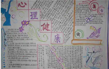 心理健康手抄报青少年心理健康