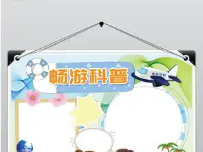 ps电子小报畅游科普科技小报图片素材psd模板下载184.40mb科学手抄报大全学科手抄报