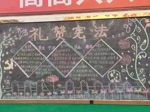 从小学法懂法争做合格公民方城县杨集镇中心学校开展宪法学习周活动