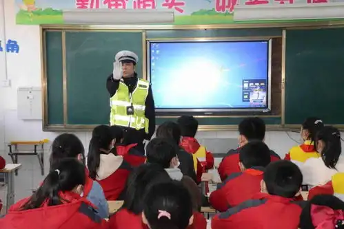 牢遵法规安全出行五里铺小学交通安全法制教育