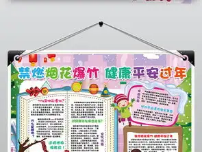 春节环保小报禁止燃放烟花爆竹新年安全手抄报小报图片素材psd模板下载120.34mb元旦手抄报大全节日手抄报