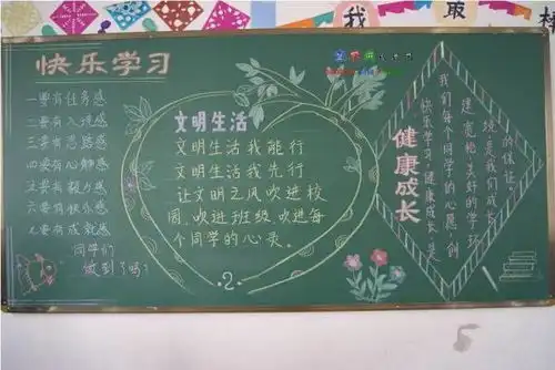 有关教师节黑板报图片