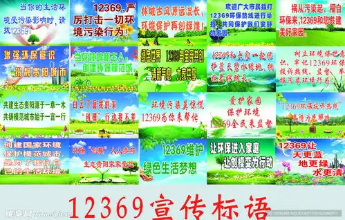 12369宣传板报设计图