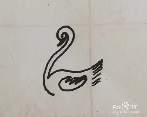 鹅的简笔画怎么画,看步骤图轻松学画