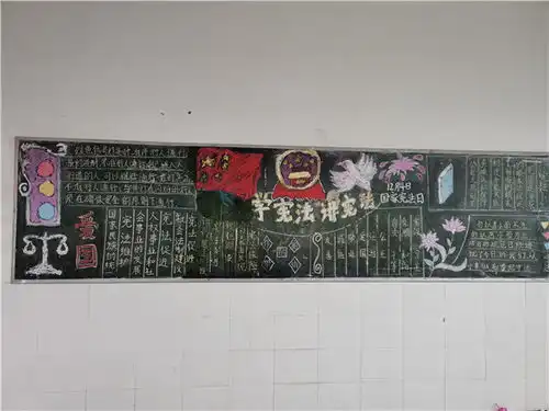 雨城区草坝中学宪法周活动总结