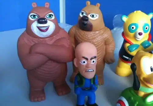 熊二怎么画熊大怎么画光头强怎么画简笔画