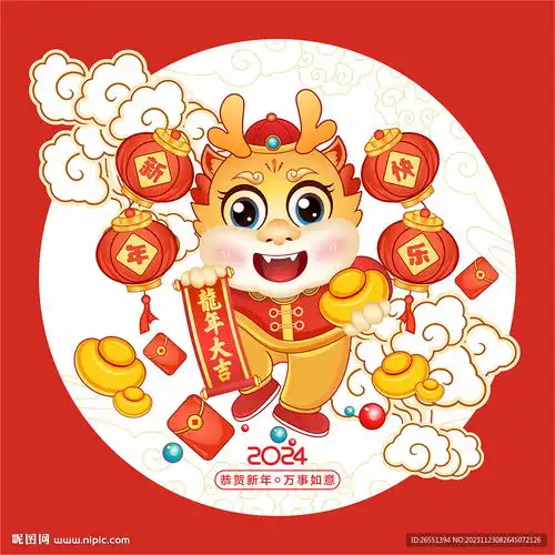 卡通龙设计图