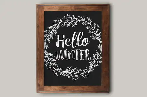 手绘冬季圣诞主题粉笔画装饰素材hellowinterhanddrawnchalkkit977883设计元素美工云meigongyun.com未归类