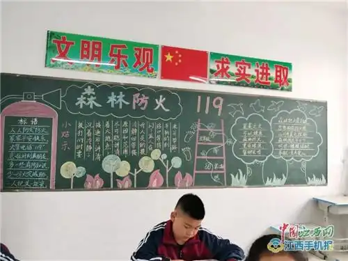 武宁县新宁镇中心小学多措并举开展森林防火教育活动图