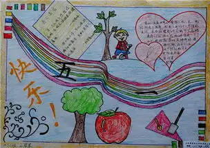 五一劳动节手抄报模板