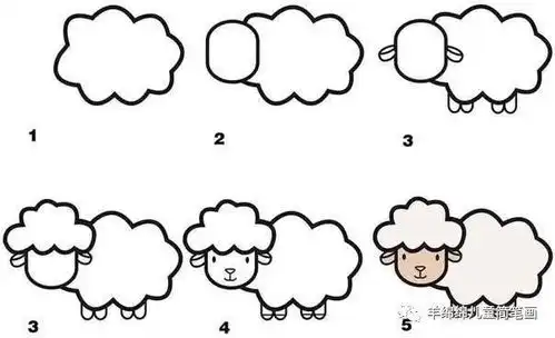 如何轻松的画小动物简笔画,亲子好帮手,为孩子收藏吧