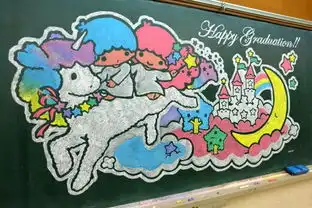 看看别人家的老师日本教师黑报粉笔画技艺惊人堪比大神
