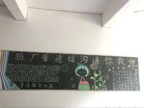 药生学院开展推广普通话主题板报设计活动