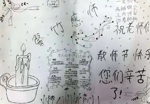 1701班感念师恩主题手抄报欣赏