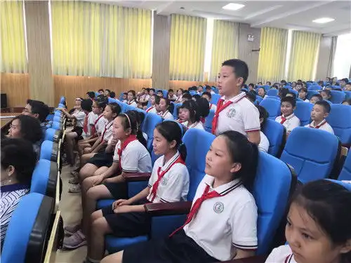 周村区人民政府教体动态法制教育进校园为同学们成长护航周村区北门里小学法制校长进学校宣讲暨安全生产月法制讲座