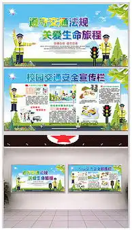 校园交通安全展板校园交通安全展板设计素材下载校园交通安全展板图片源文件下载我图网
