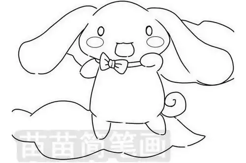 大耳狗简笔画怎么画