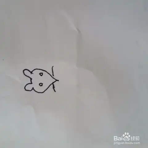 小老鼠简笔画