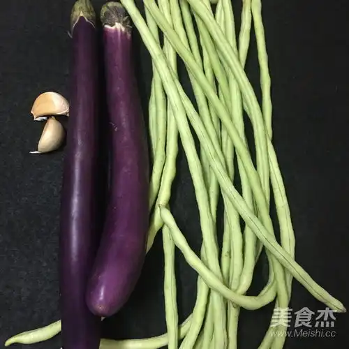 豆角炒茄子