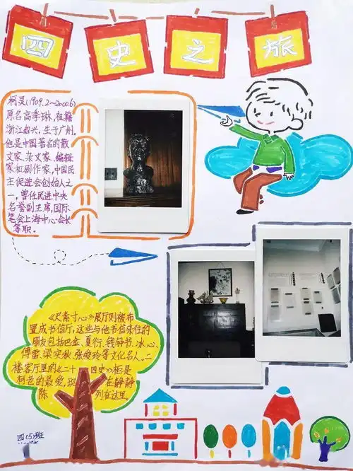 梧桐树下学四史,视觉板报邀你行四年级定向越野活动后续来啦