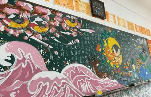 高中女生画的赤壁图火了,获得网友称赞,父亲从未学过画画