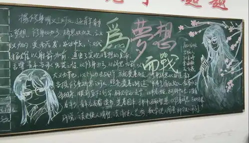 德清求是高中为梦想而战记求是高级中学高三年级黑板报