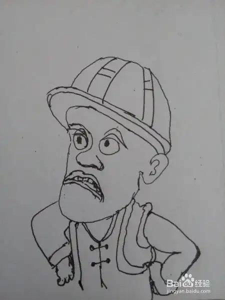 怎样简单画一画光头强