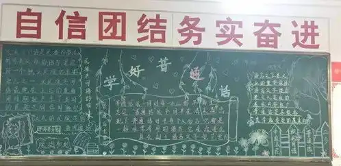 三元文化之禁毒普通话天府文化9月主题黑板报评比活动