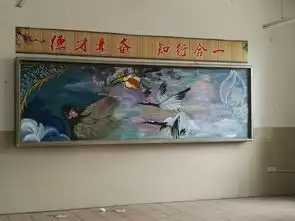 来自00后的黑板报,用粉笔画成了艺术,网友太有才