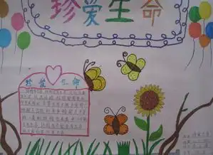 珍爱生命手抄报珍爱生命,安全第一