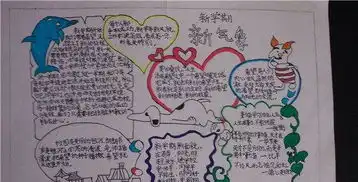 小学生新学期新气象手抄报