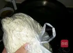 猪肉茄子打卤面的做法
