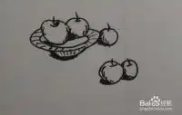 水果盘子的组合简笔画怎么画
