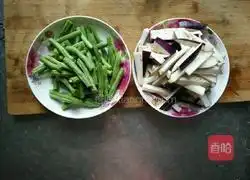 豆角烧茄子的做法