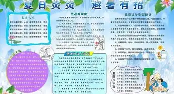 夏季防暑板报图片矢量图免费下载psd格式5669像素编号13454558千图网