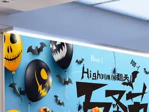 学校幼儿园万圣节儿童主题活动海报矢量展板图片设计素材高清ai模板下载6.32mb节日展板大全
