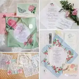 143块钱diy婚纱照后,她又花20小时diy了自己的婚礼请柬
