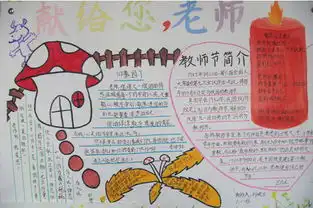 小学生关于教师节手抄报资料大全