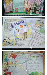 手抄报绘制方法及花边图案