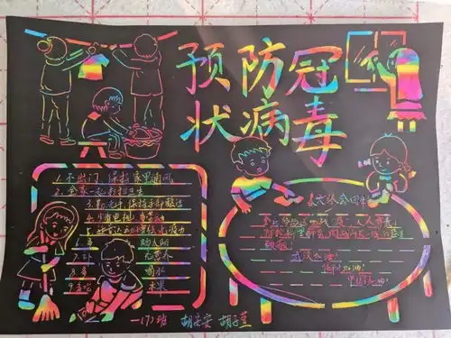 防范疫情从我做起羊山外小红领巾心系武汉,为中国加油