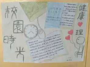 大同中学心理健康手抄报作品展